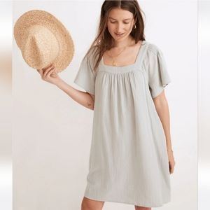 Madewell 2X Cotton Gauze Shift Dress NWT